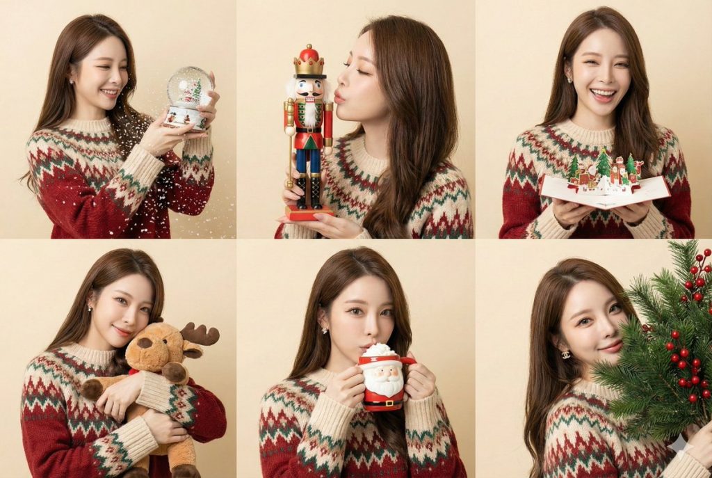 圣诞特辑-费尔岛毛衣的圣诞六帧小美好 圣诞特辑-费尔岛毛衣的圣诞六帧小美好