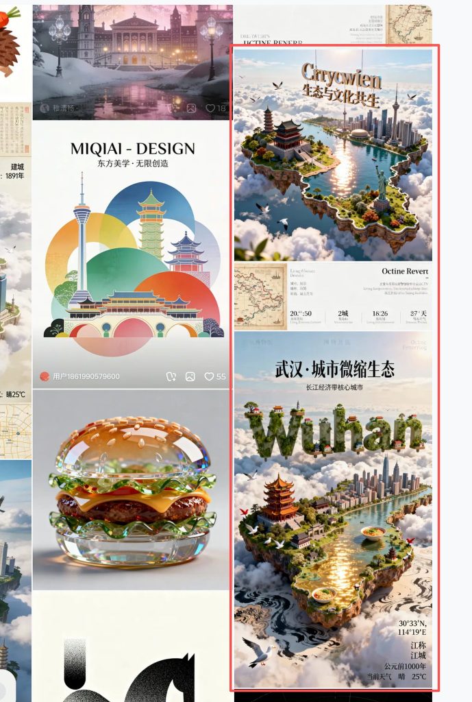 已经有不少朋友发到即梦的信息流了，还上了推荐